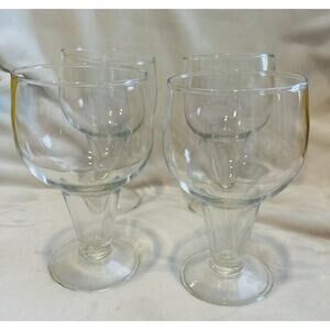 Anchor Hocking Beer Glasses, Hollow Stem 12oz Glasses, Stout Glasses, Set of 4